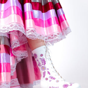 MOD. 189 Adelita Blanco FLORES EMB