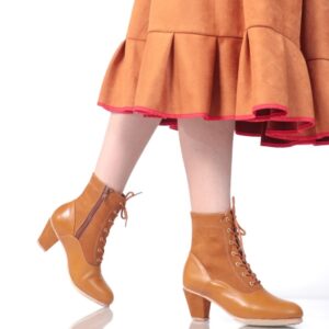 Mod. 186 Karlota miel nobuck